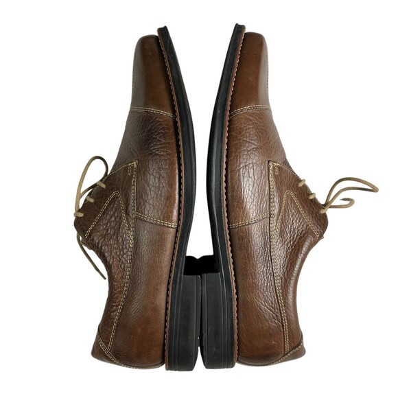 Sandro Moscoloni Mens Brown Leather Oxfords  Size 11.5 D  Office Casual main image 3
